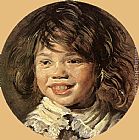 Frans Hals Canvas Paintings - Laughing Child
